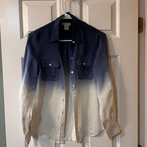 Lucky Brand women’s 100% silk blouse